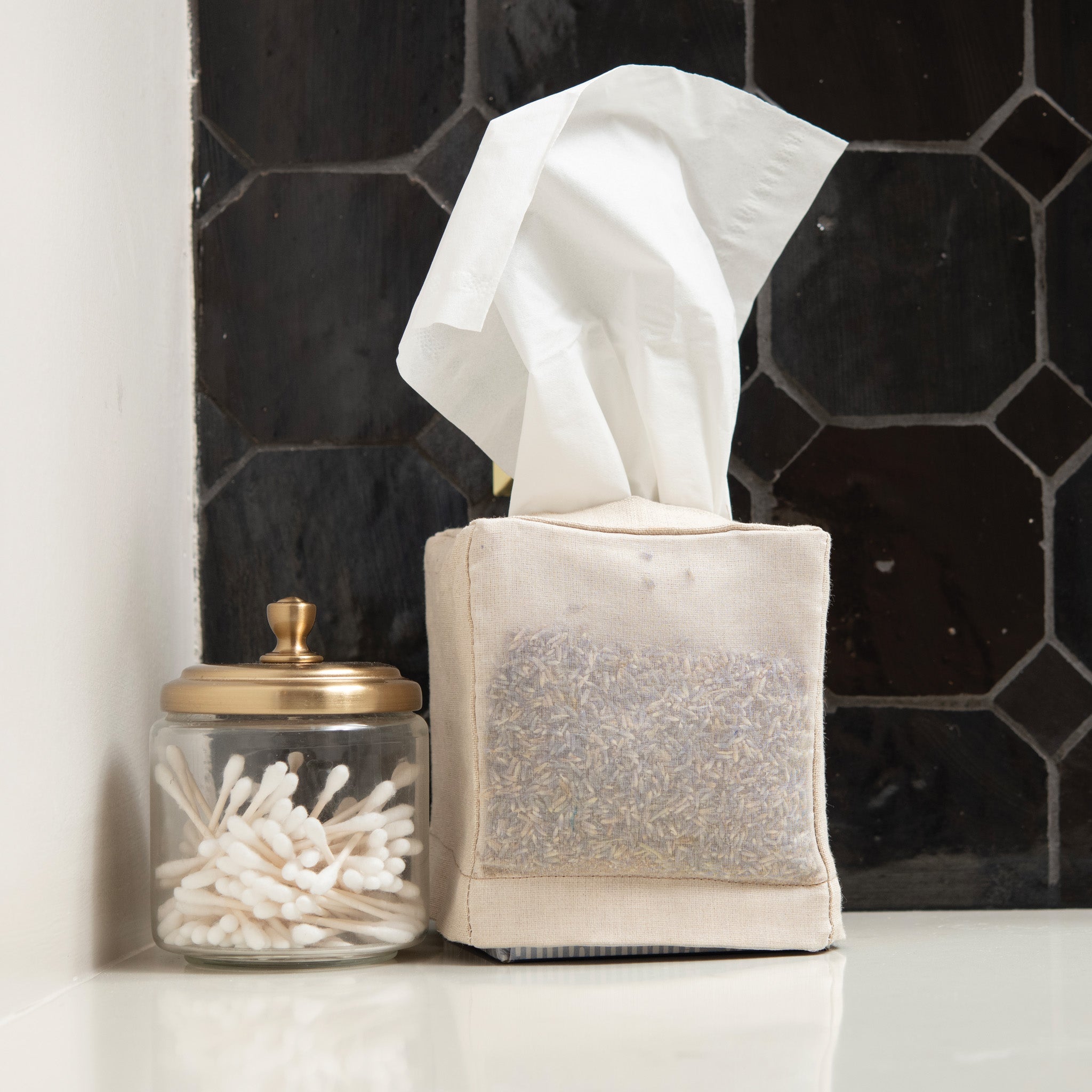 Lavender Tissue Cover | Los Poblanos Farm Shop