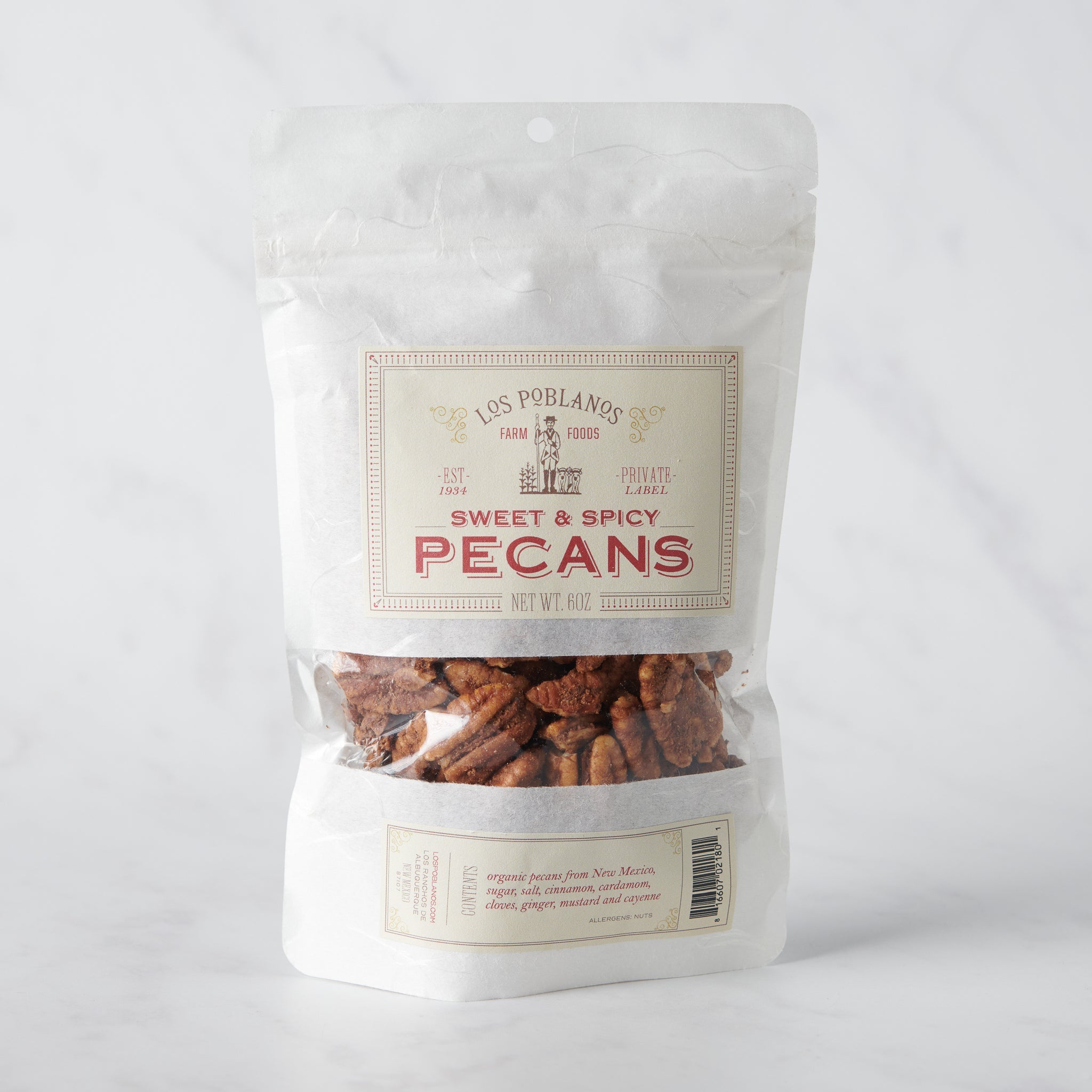 Los Poblanos Sweet & Spicy Pecans | Los Poblanos Farm Shop