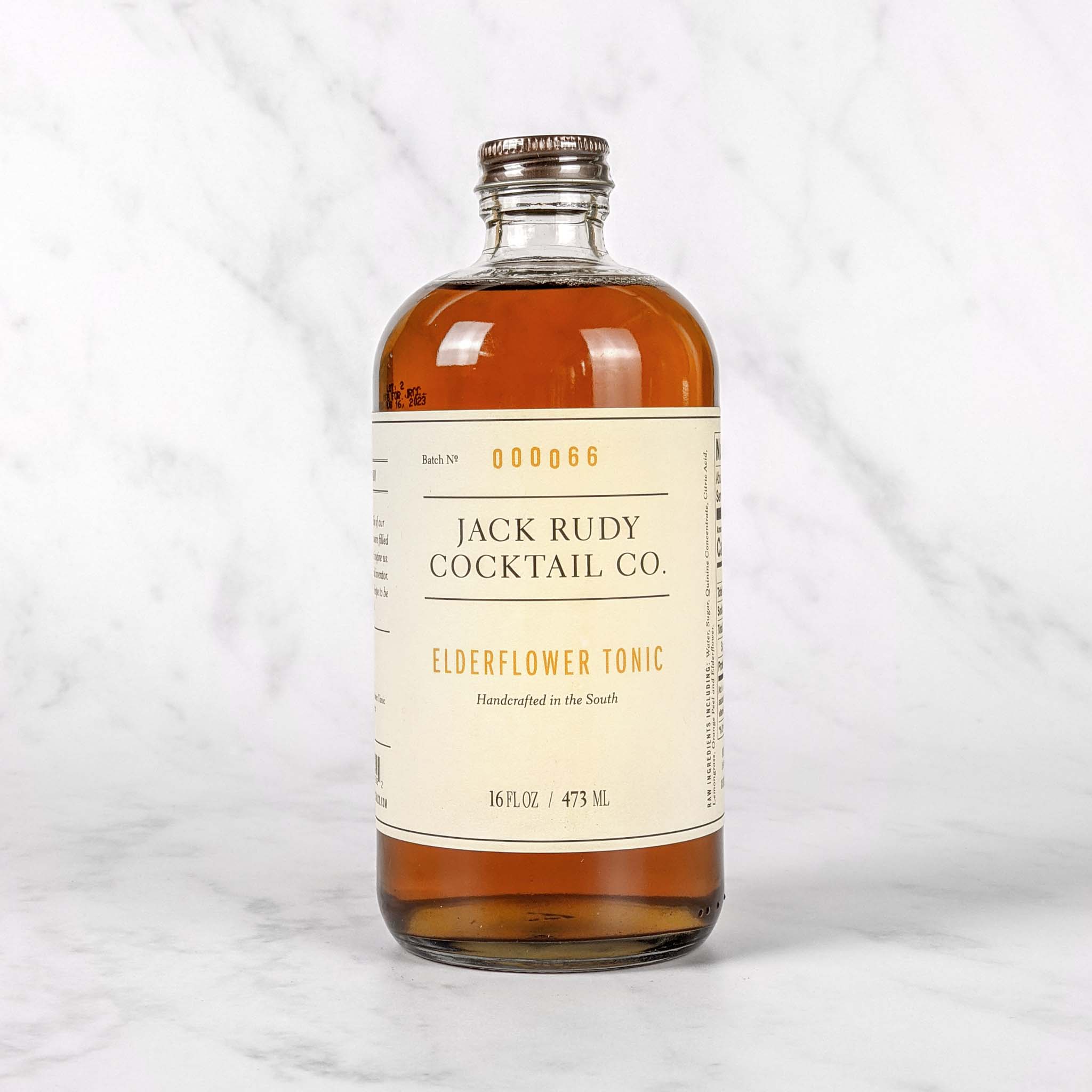 Jack Rudy Cocktail Co. Elderflower Tonic