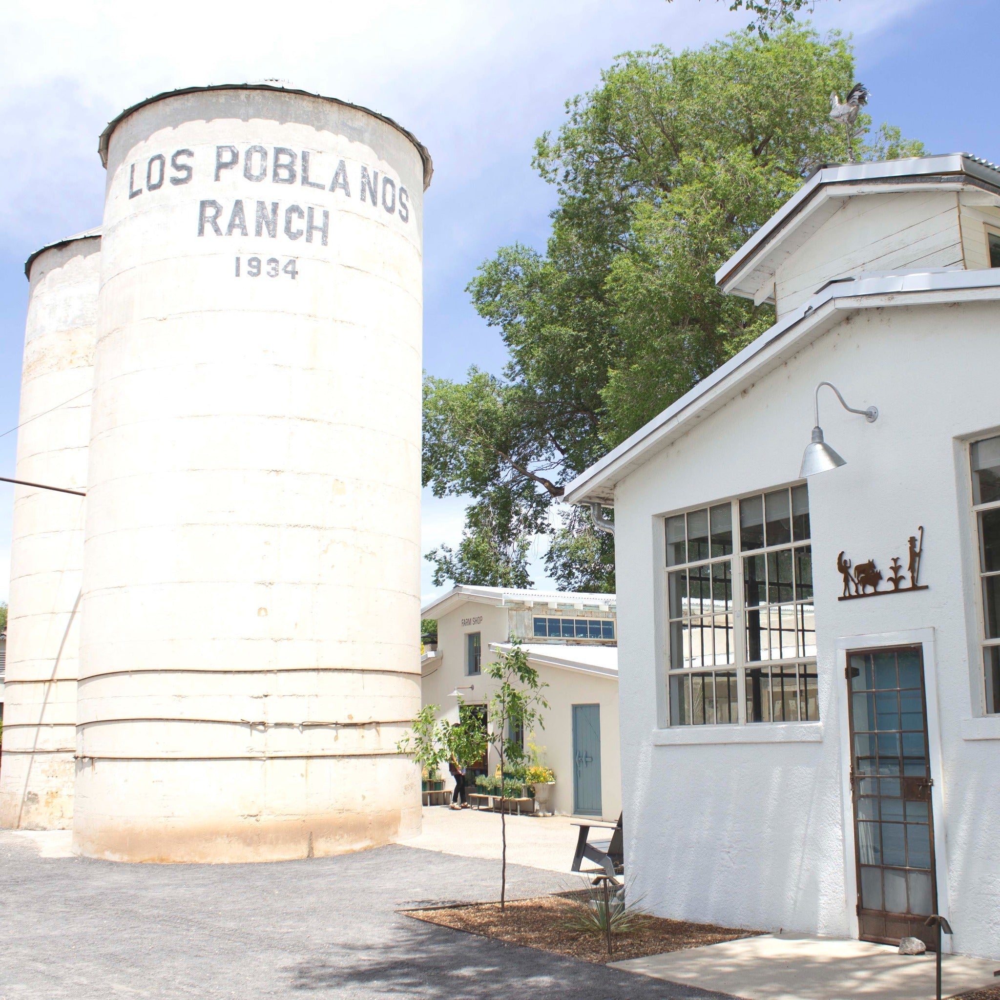 Los Poblanos Ranch 1934 Silos