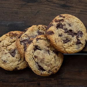 White Sonora Wheat Dark Chocolate Chip Cookies