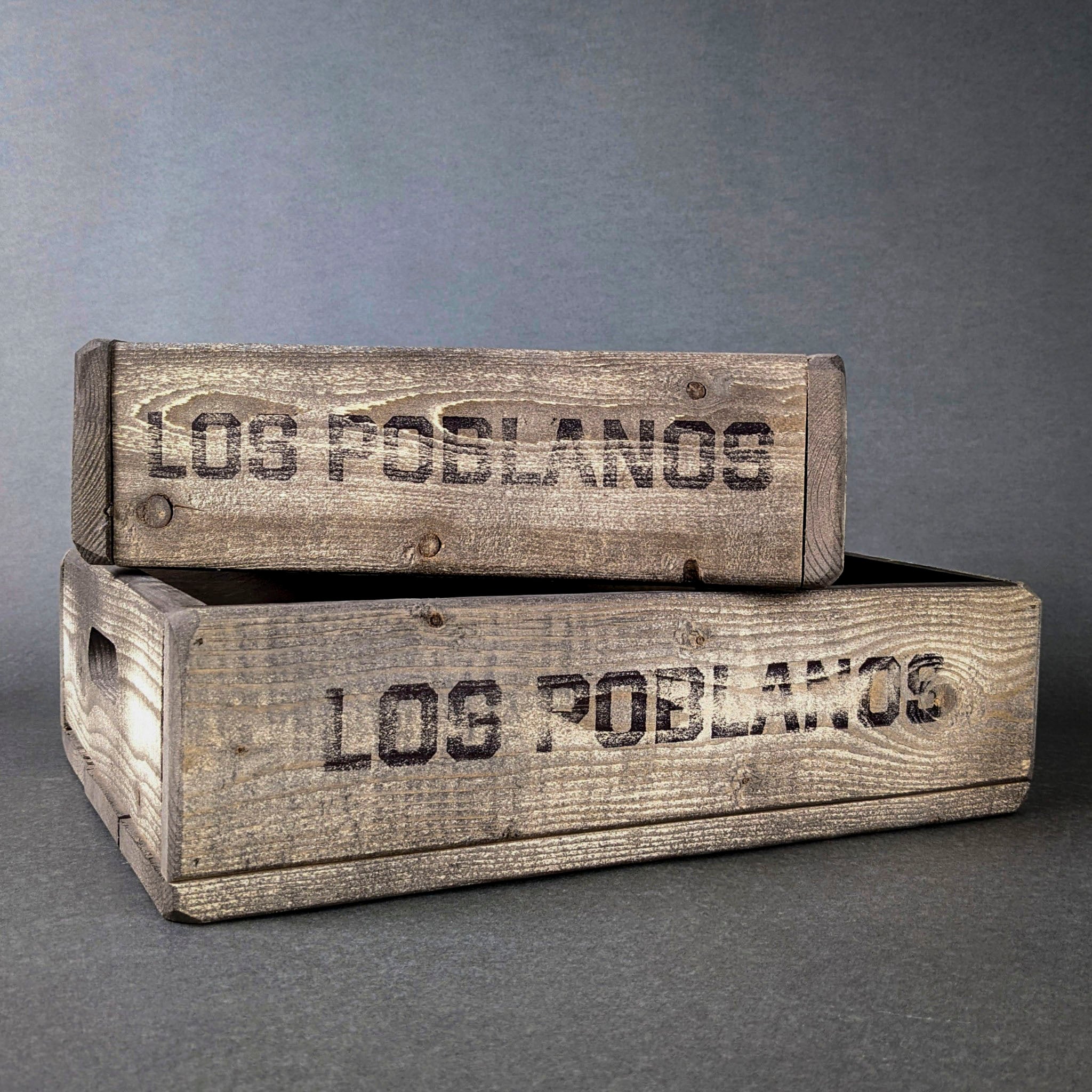 Los Poblanos Large & Small Wooden Crates