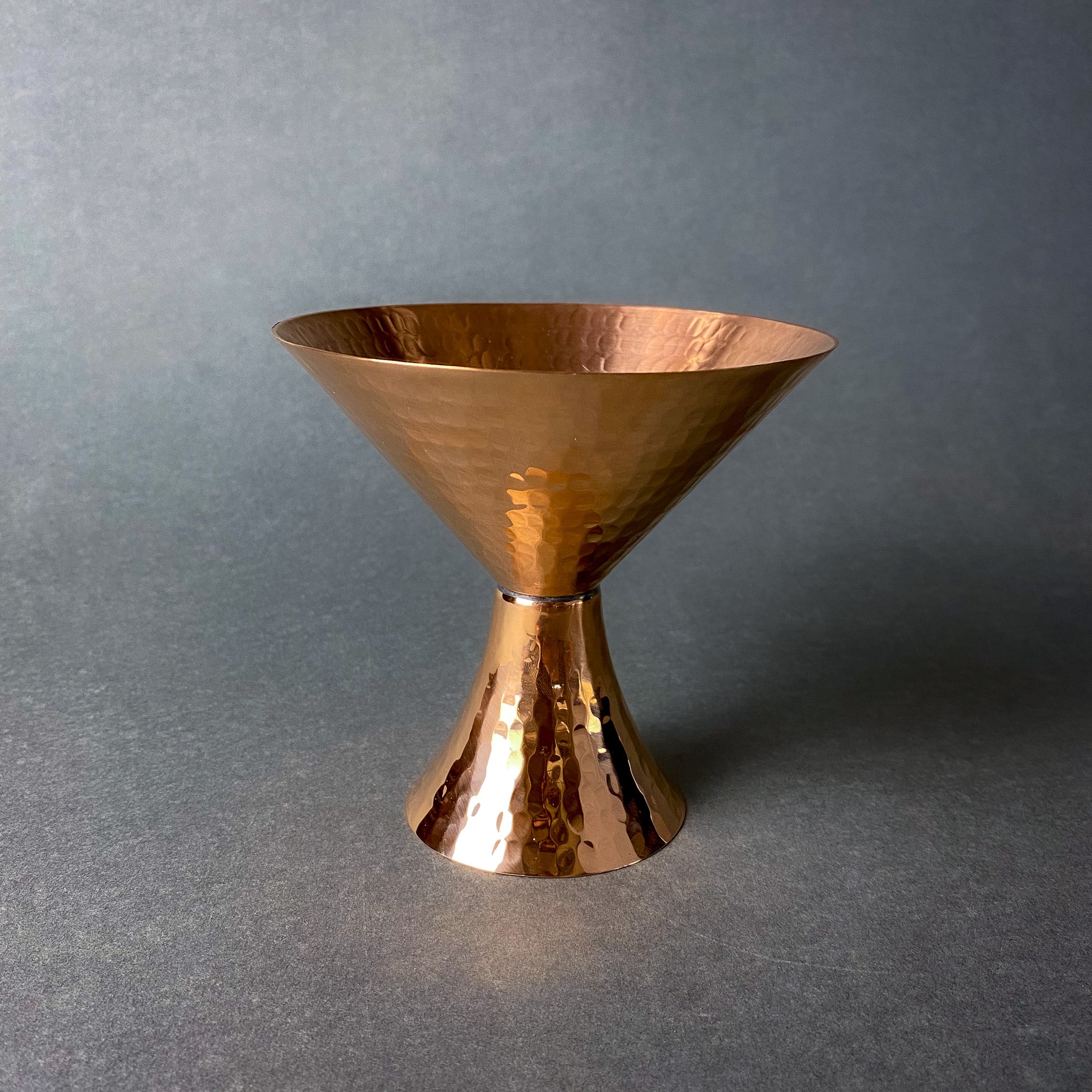 copper martini cup