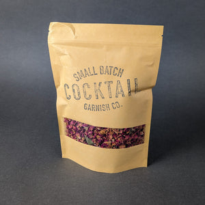 Rose Petals & Buds Cocktail Garnish