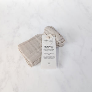 The Organic Company Wash Cloth 3 Pack
