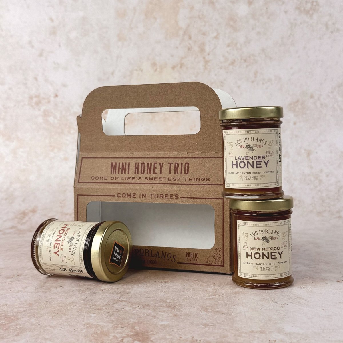Honey Trio | Los Poblanos Farm Shop