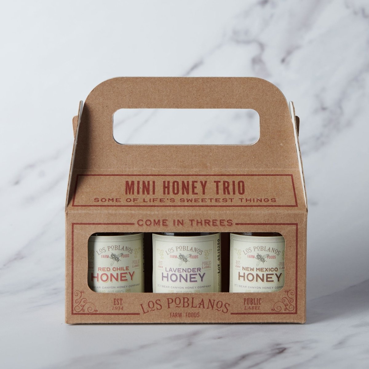 Mini Honey Trio | Los Poblanos Farm Shop