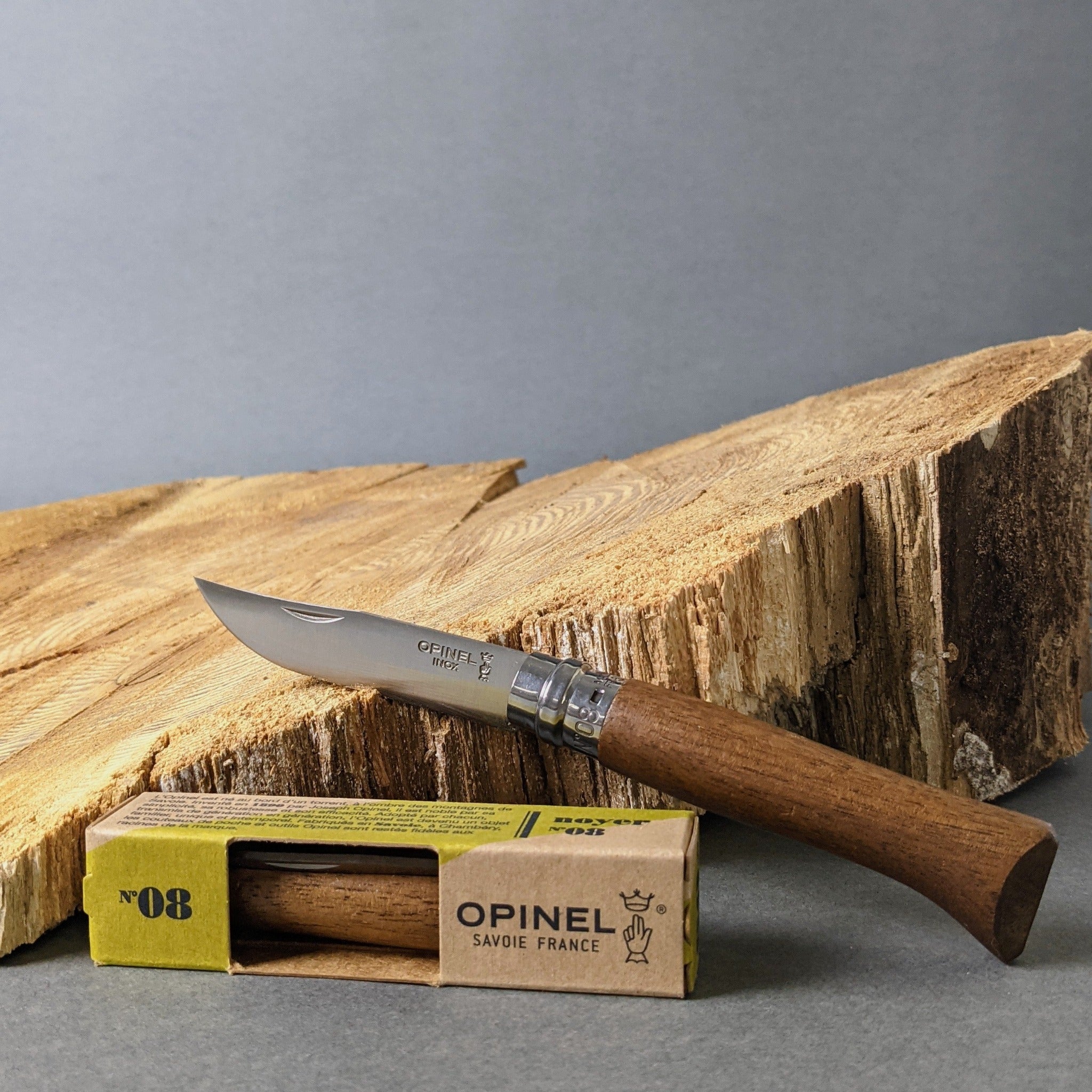 Opinel Classic Pocket Knife #8 - Walnut