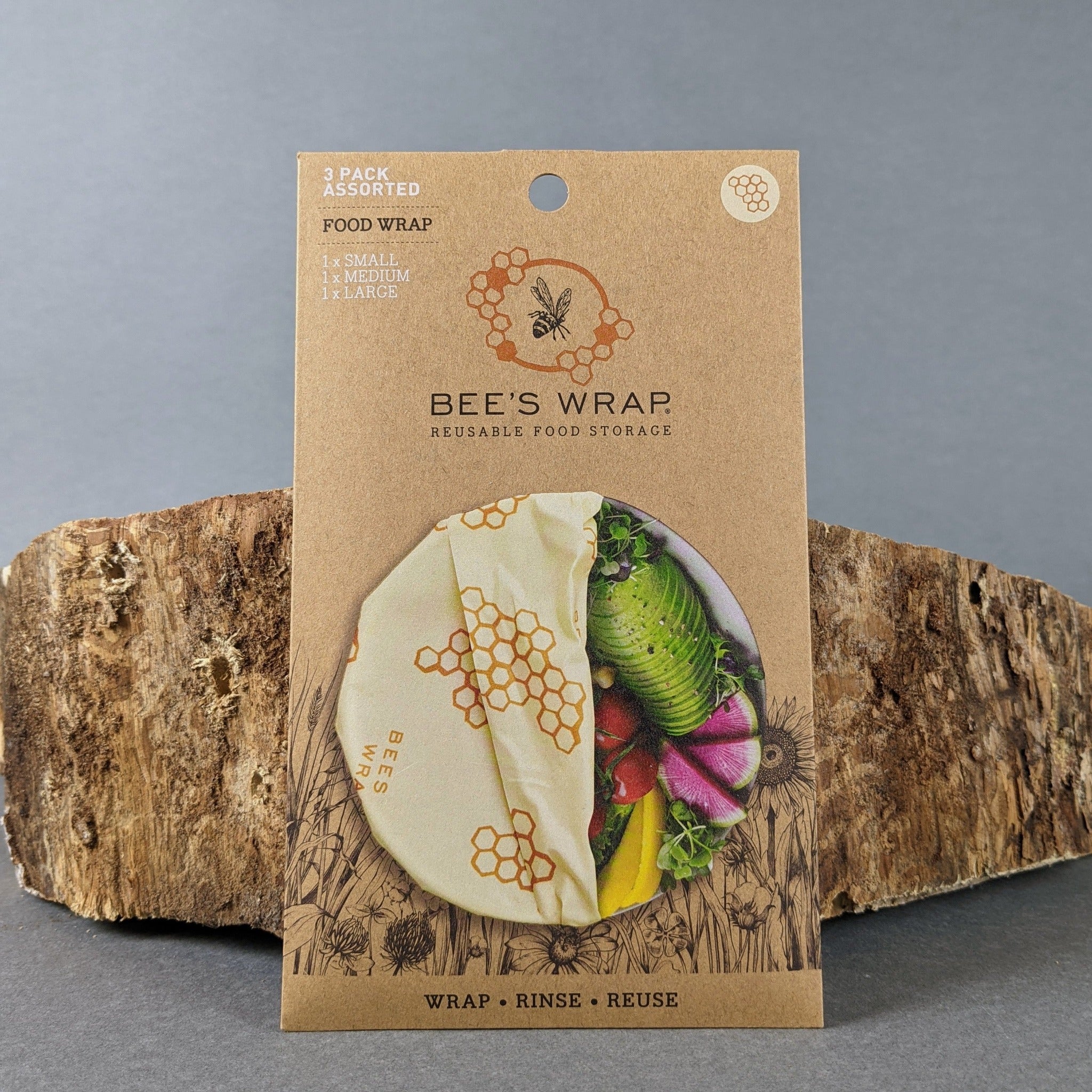 Bee's Wrap Food Storage - Assorted 3 Pack