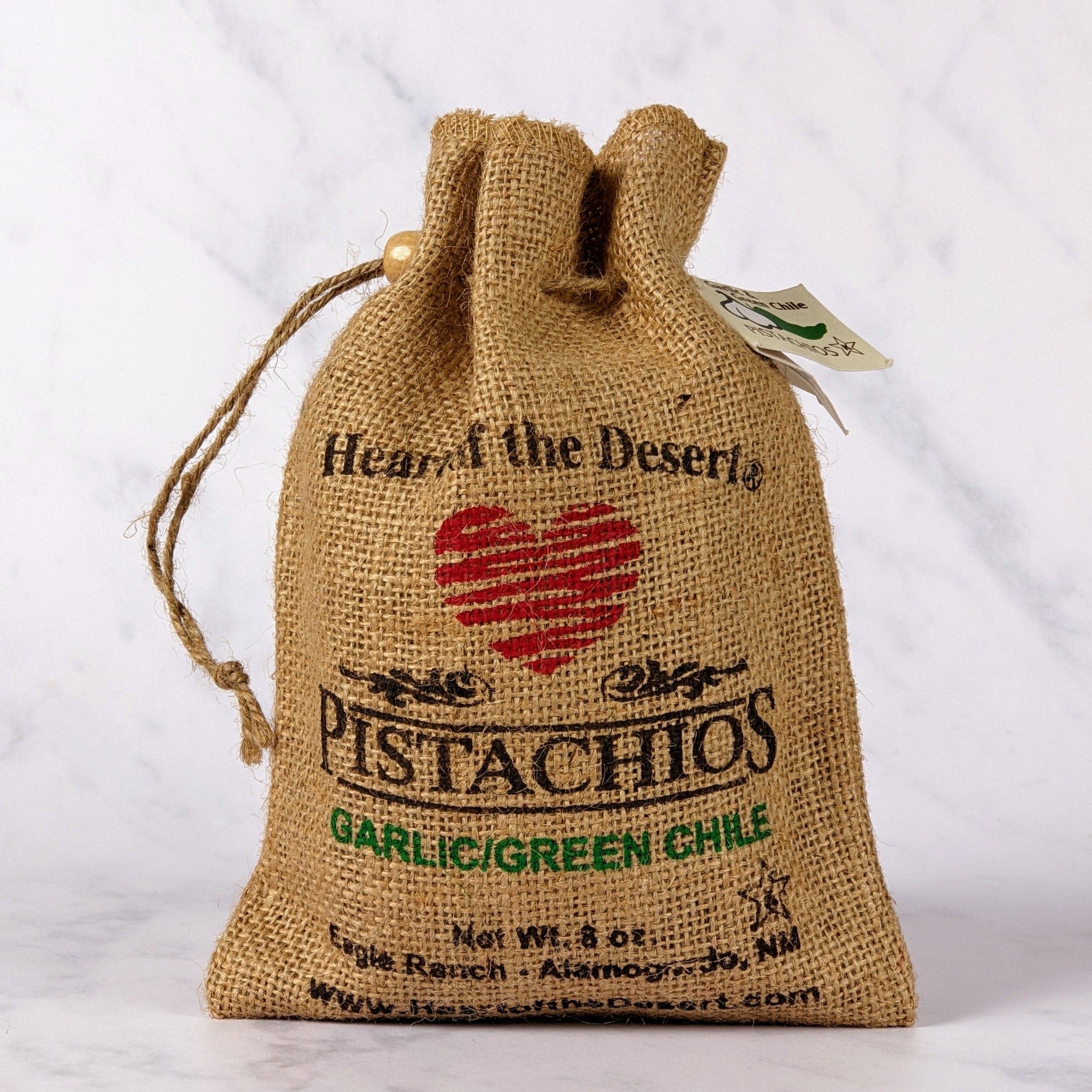 Heart of the Desert Garlic/Green Chile Pistachios
