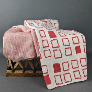 Trilby Nelson Red Square Blanket