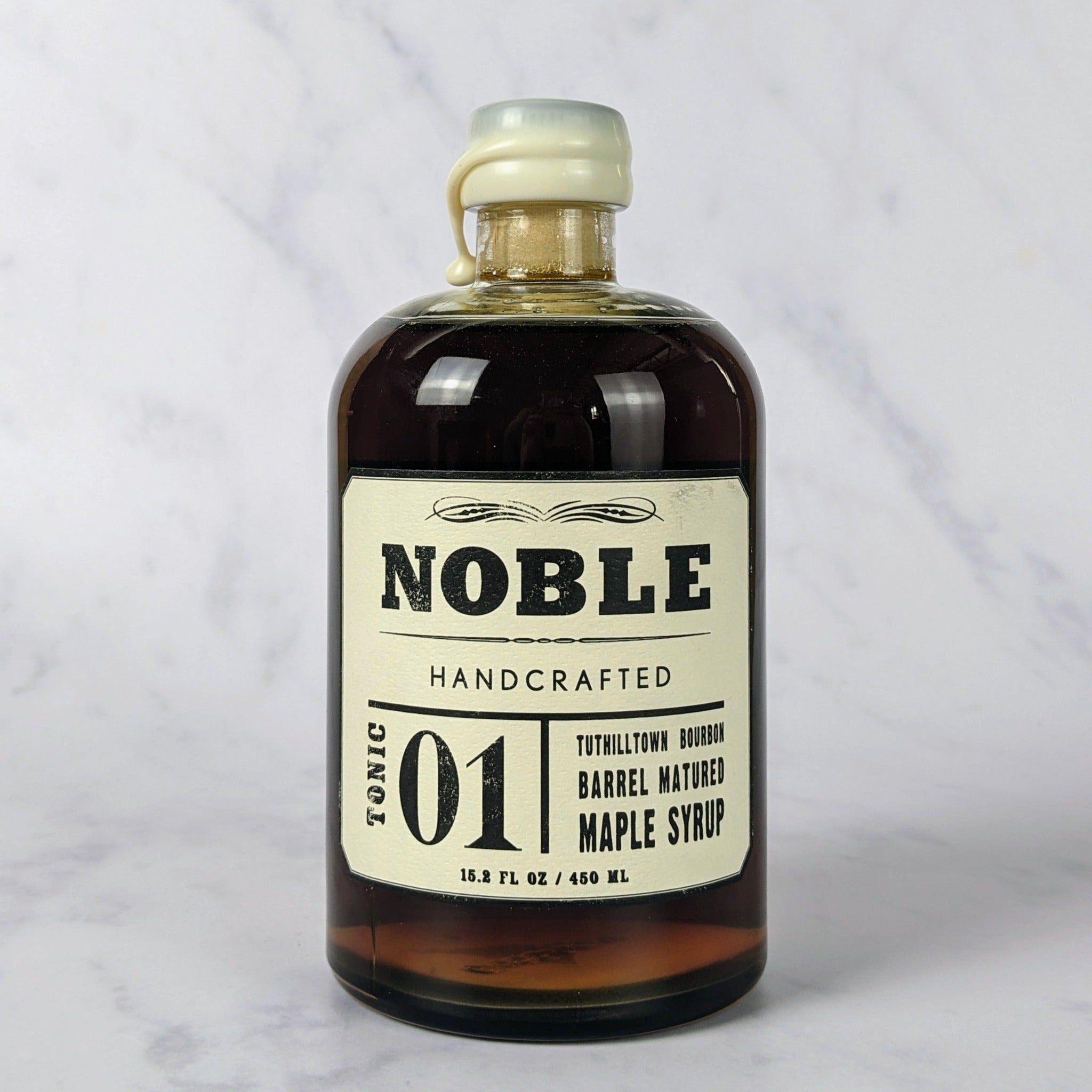 Noble Bourbon Barrel Aged Maple Syrup – Los Poblanos Farm Shop