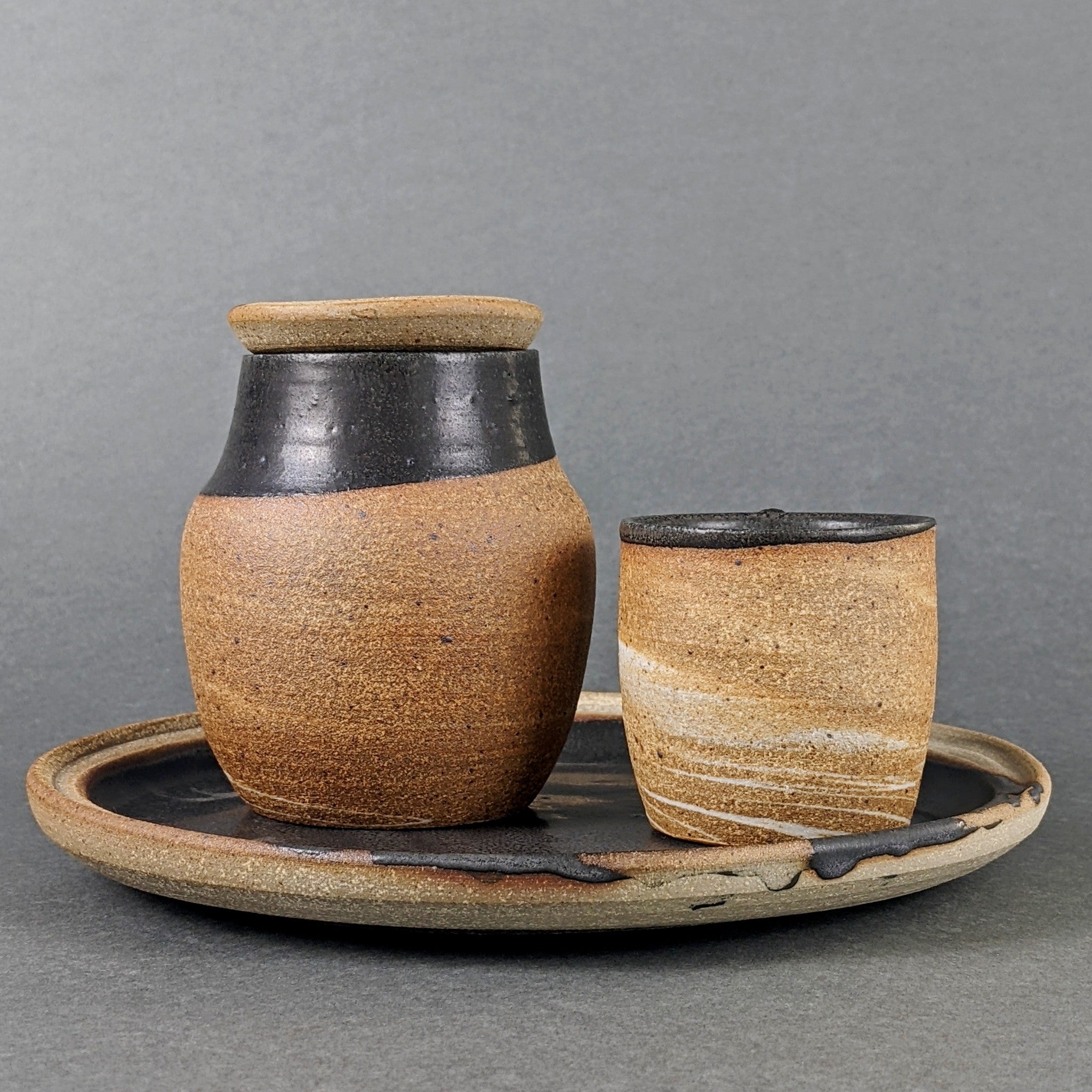 Whiskey + Clay Tea Set