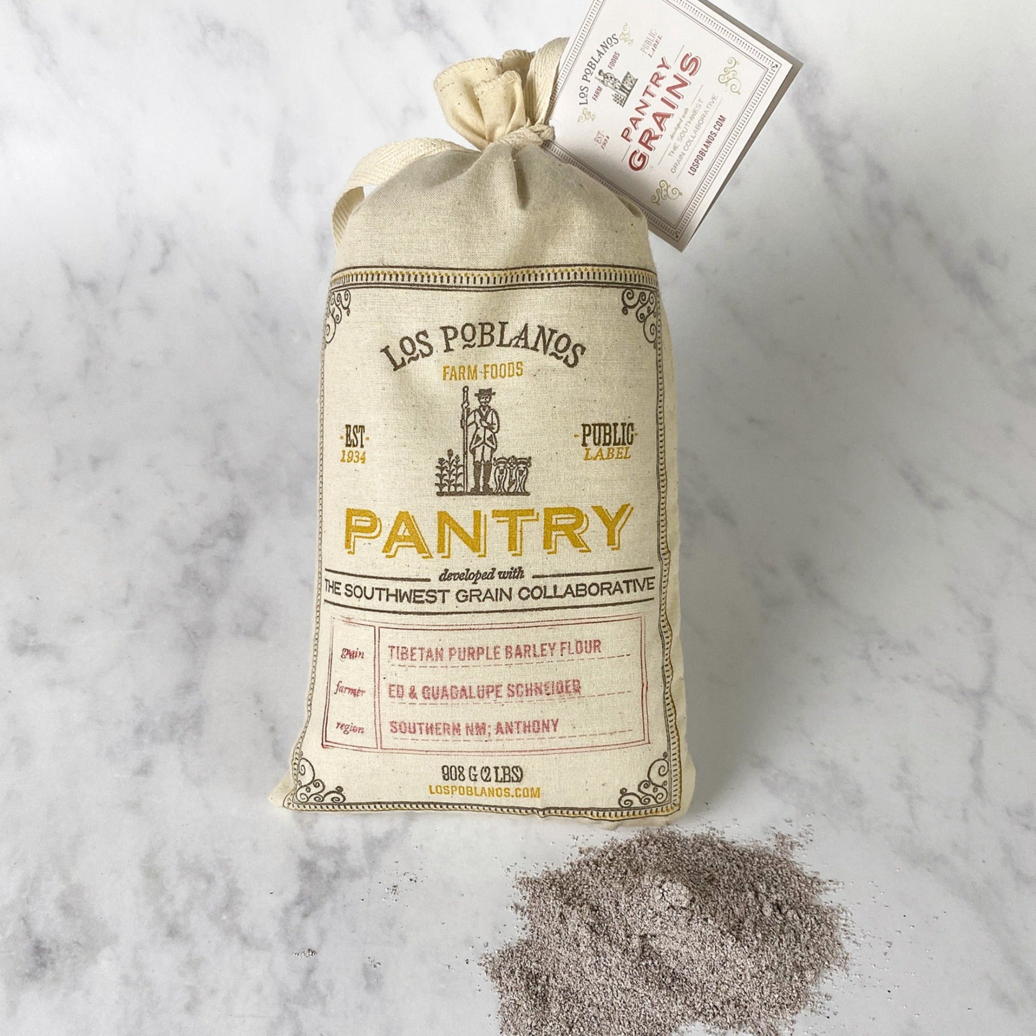 Los Poblanos x Southwest Grain Collaborative - Tibetan Purple Barley Flour