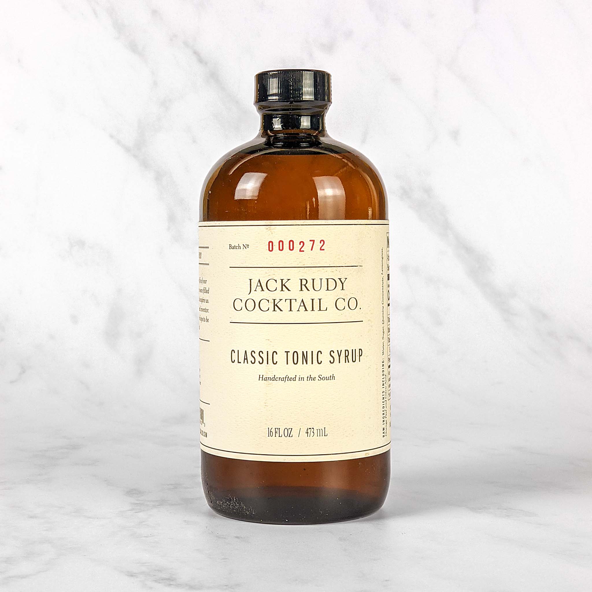 Jack Rudy Cocktail Co. Classic Tonic Syrup