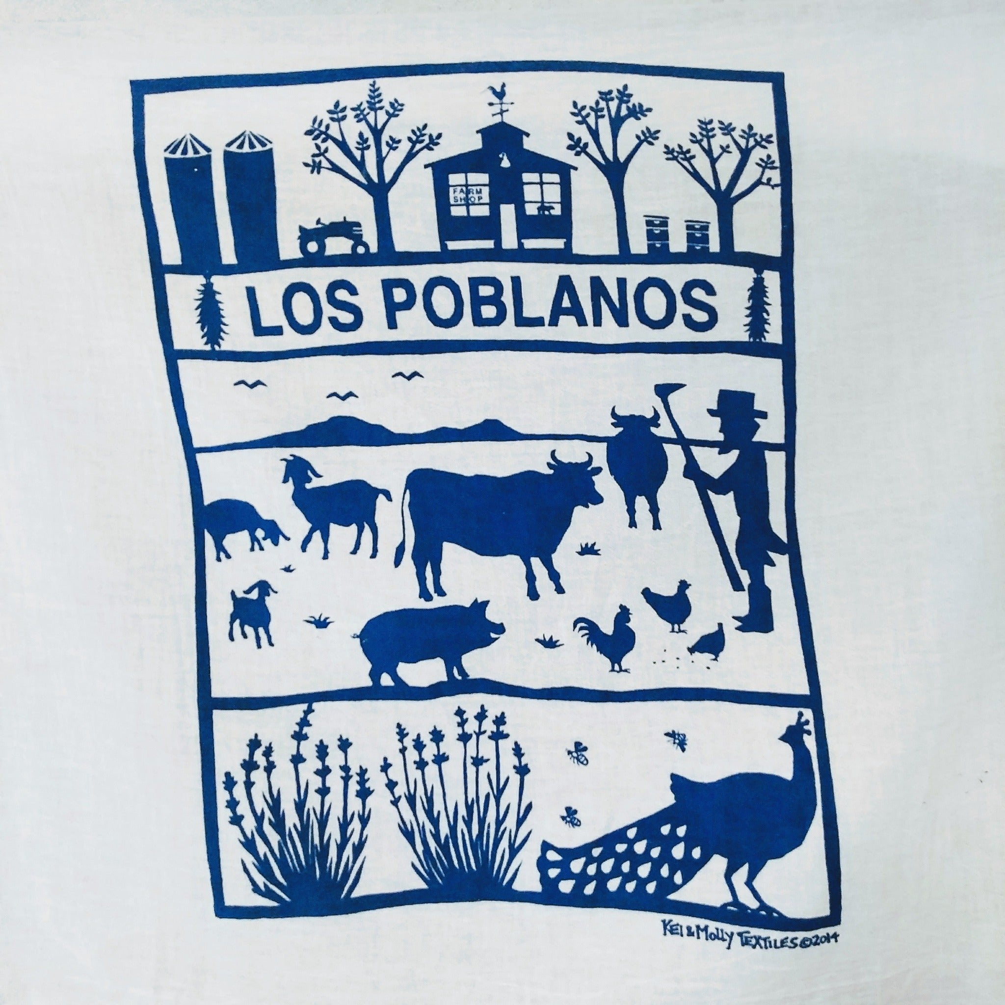 Kei & Molly Los Poblanos Dish Towel